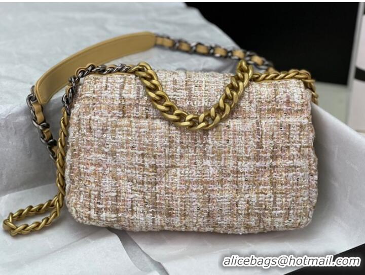 Big Discount CHANEL 19 HANDBAG AS1160&AS1161 light pink