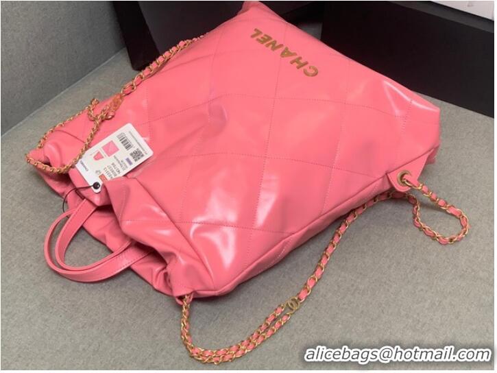 Affordable Price LARGE BACK PACK CHANEL 22 AS3313 PINK&GOLD