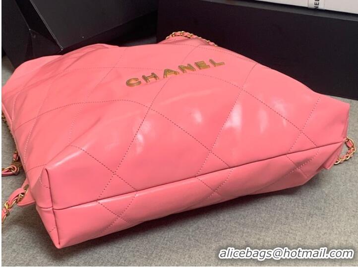 Affordable Price LARGE BACK PACK CHANEL 22 AS3313 PINK&GOLD