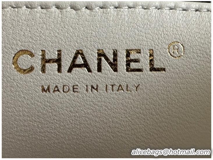 Promotional Discount CHANEL MINI FLAP BAG AS3737 white