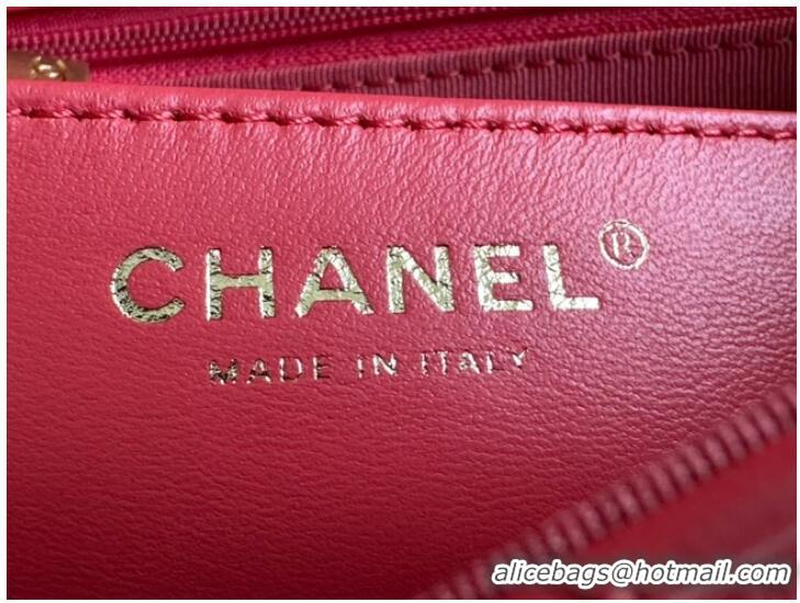 Good Product CHANEL MINI FLAP BAG AS3737 red