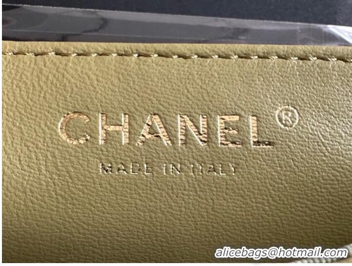 Top Quality CHANEL MINI FLAP BAG AS3737 lemon