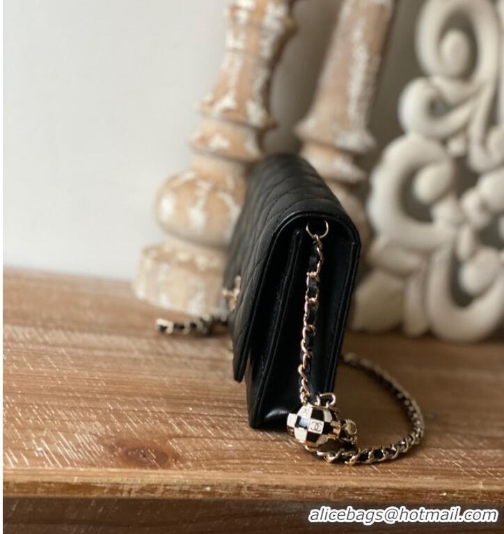 Good Product CHANEL WALLET ON CHAIN AP1450 BLACK