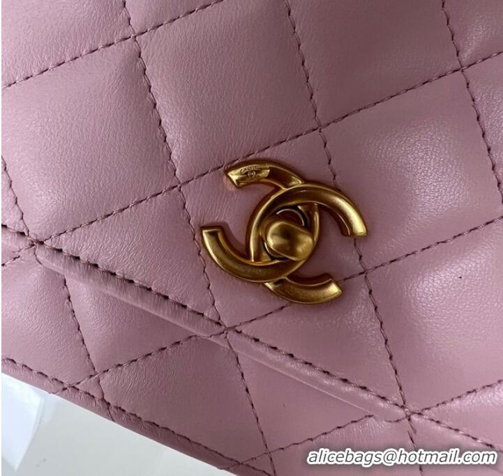 Good Quality CHANEL WALLET ON CHAIN AP1450 pink