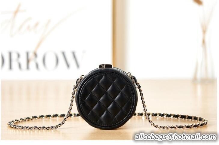 Promotional CHANEL CLUTCH WITH CHAIN AP3074 Black & White