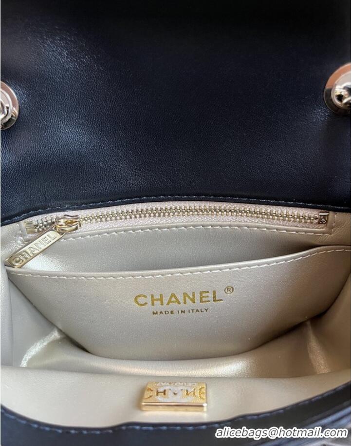 Top Quality CHANEL MINI FLAP BAG AS1786 black