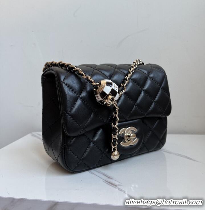 Top Quality CHANEL MINI FLAP BAG AS1786 black