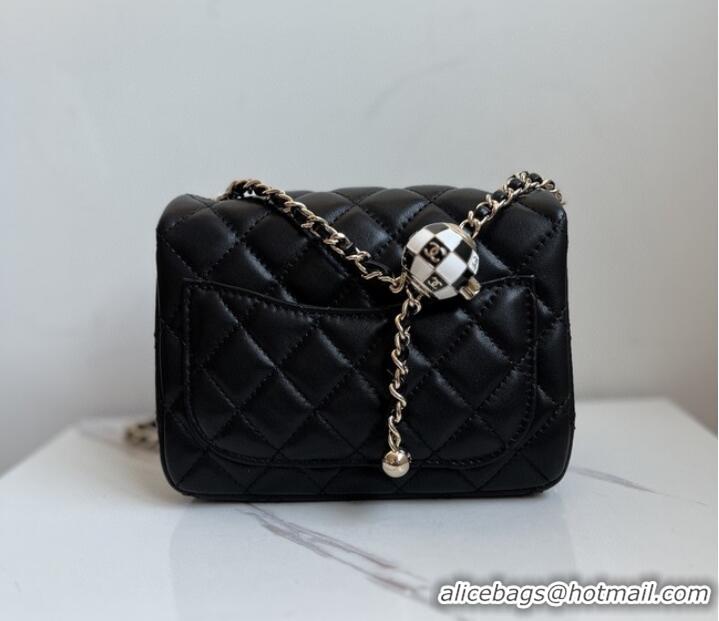 Top Quality CHANEL MINI FLAP BAG AS1786 black