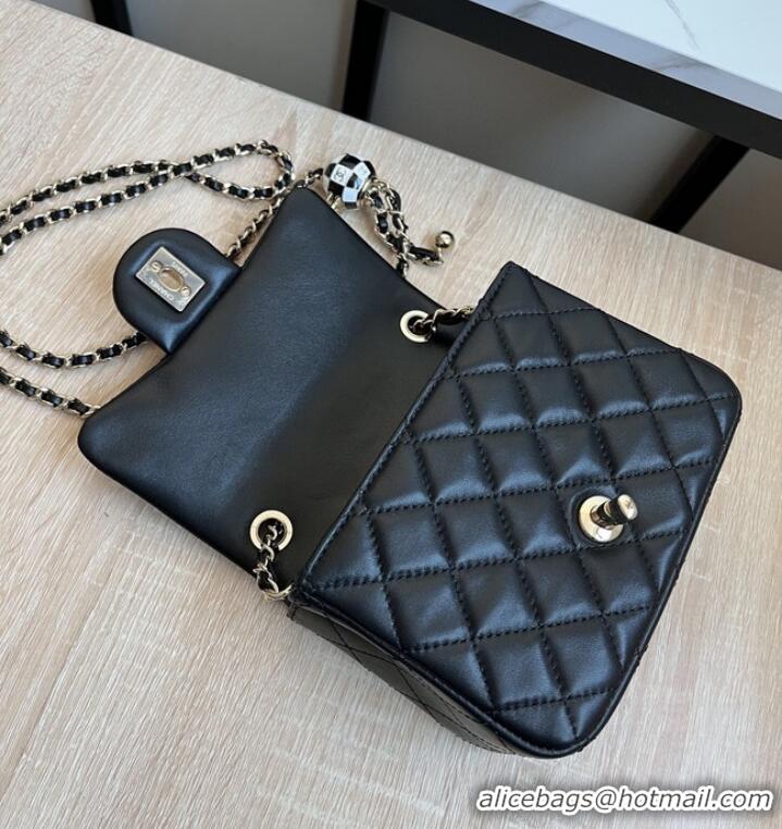 Top Quality CHANEL MINI FLAP BAG AS1786 black