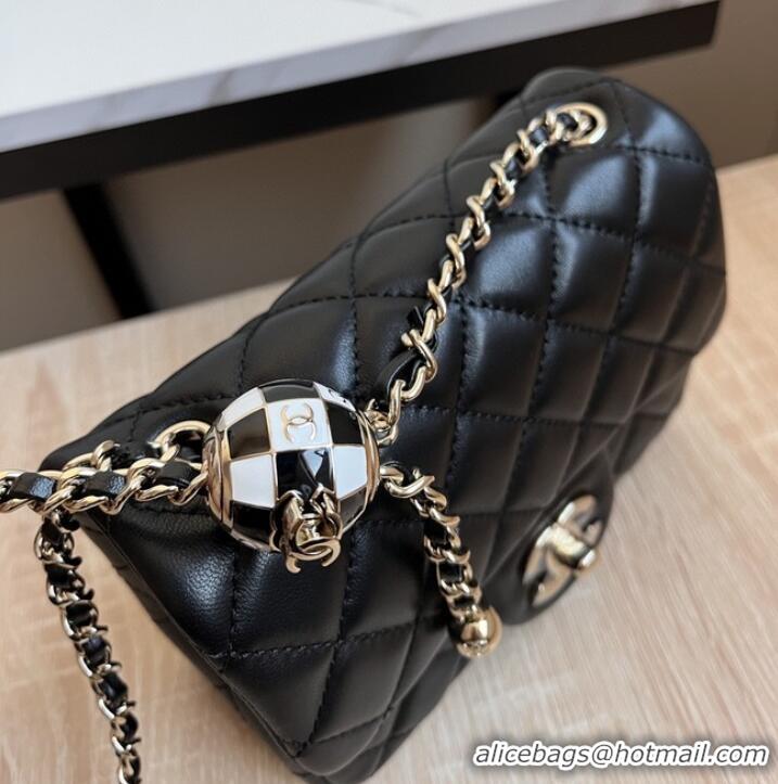 Top Quality CHANEL MINI FLAP BAG AS1786 black