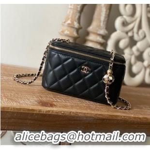 Promotional CHANEL VANITY WITH CHAIN 81242 black