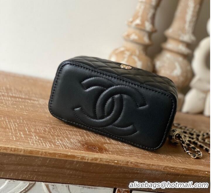 Promotional CHANEL VANITY WITH CHAIN 81242 black