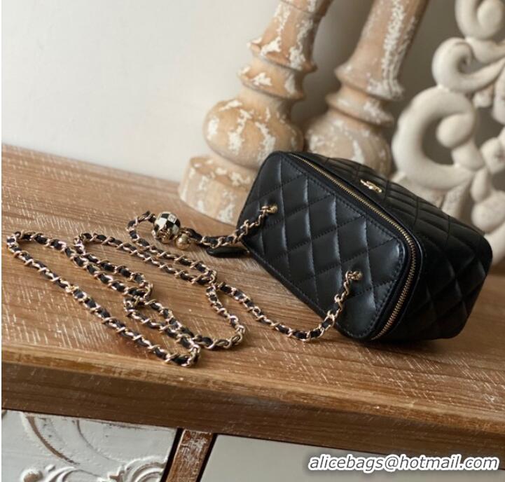 Promotional CHANEL VANITY WITH CHAIN 81242 black