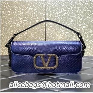 Shop Promotional VALENTINO Loco Crystal bag 2B0K30 dark blue