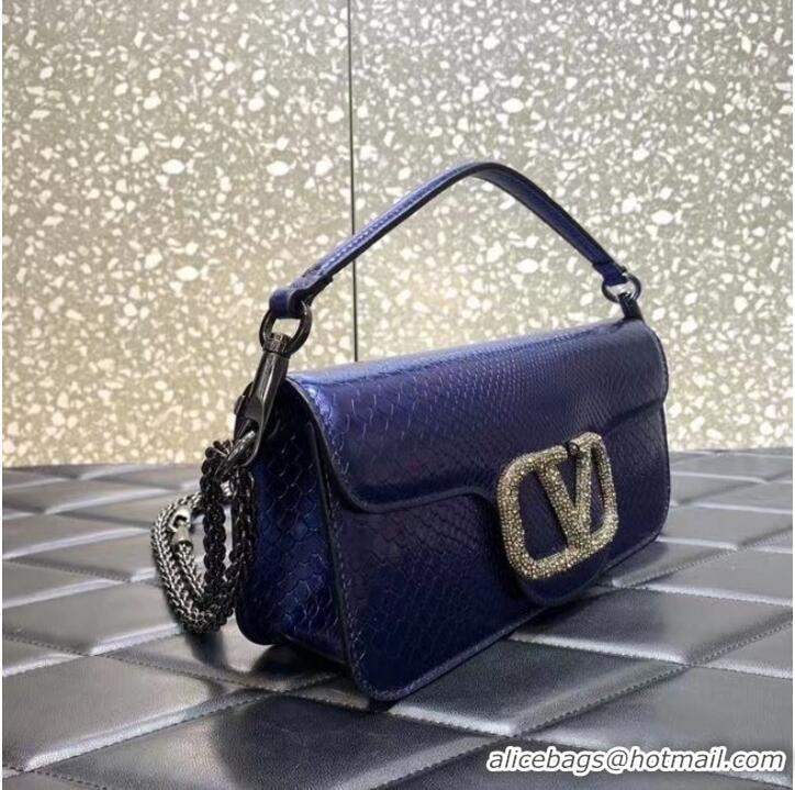 Shop Promotional VALENTINO Loco Crystal bag 2B0K30 dark blue