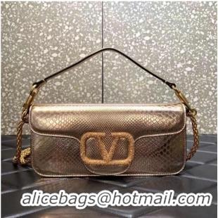 Luxurious Discount VALENTINO Loco Crystal bag 2B0K30 gold