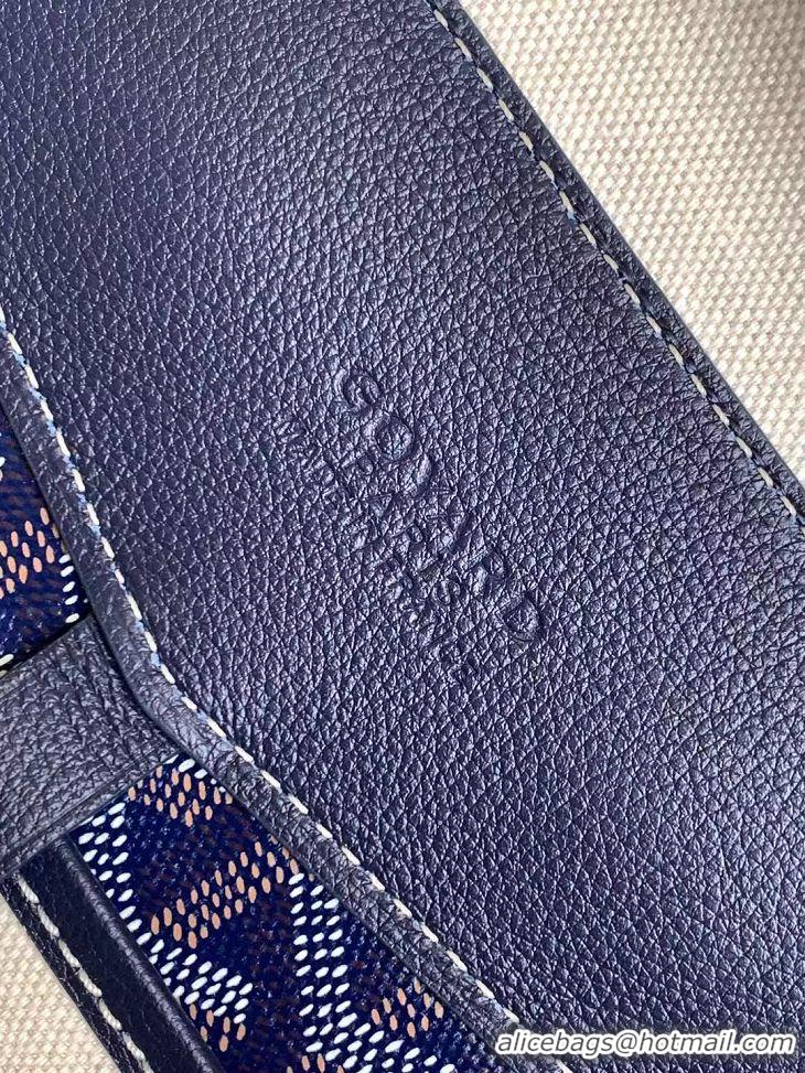 Super Quality Goyard Cisalpin Original Backpack 8039 Navy Blue