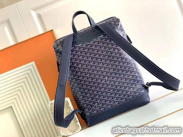 Super Quality Goyard Cisalpin Original Backpack 8039 Navy Blue