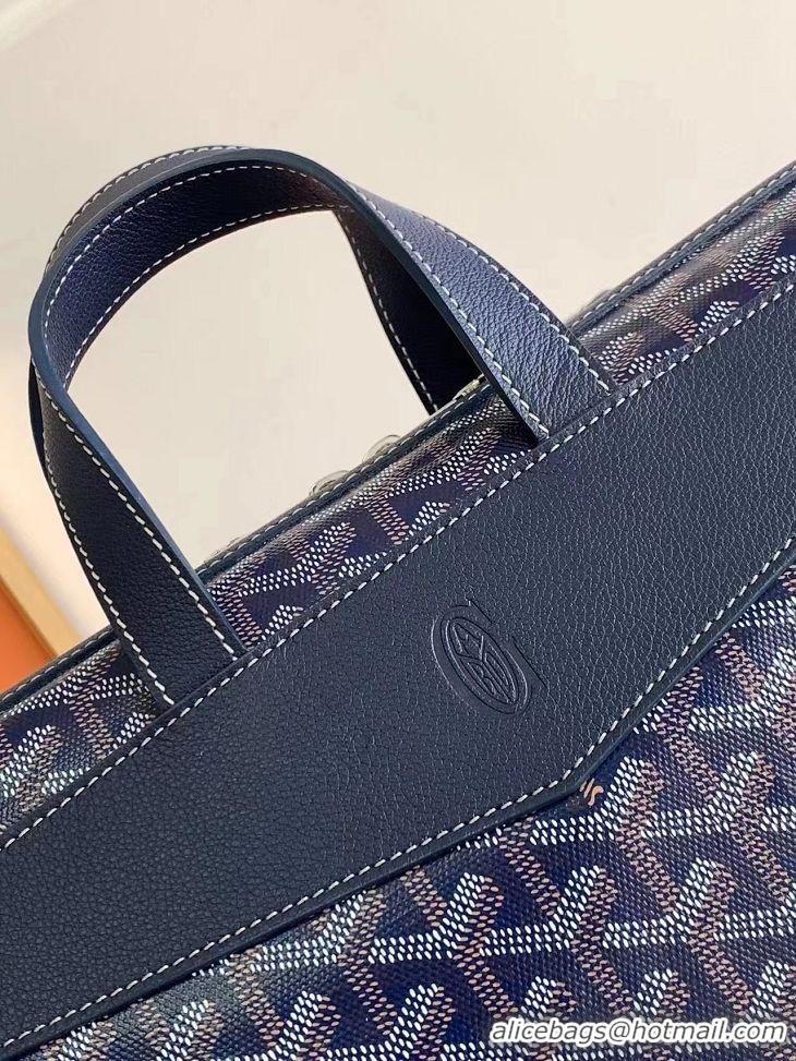 Super Quality Goyard Cisalpin Original Backpack 8039 Navy Blue