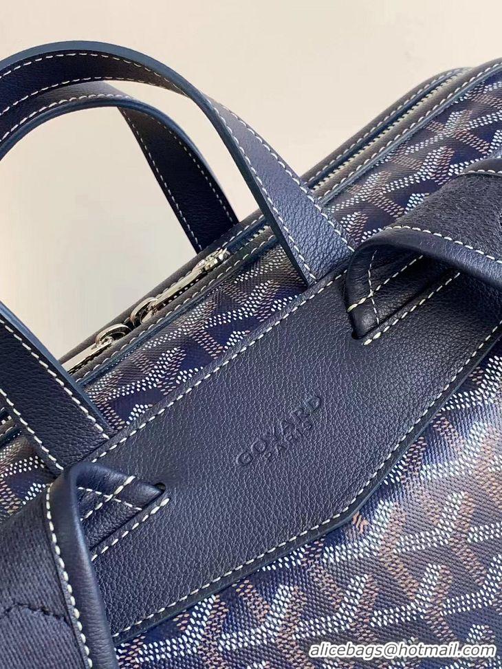 Super Quality Goyard Cisalpin Original Backpack 8039 Navy Blue