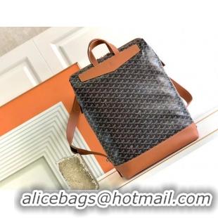 Shop Cheap Goyard Cisalpin Original Backpack 8039 Black And Tan