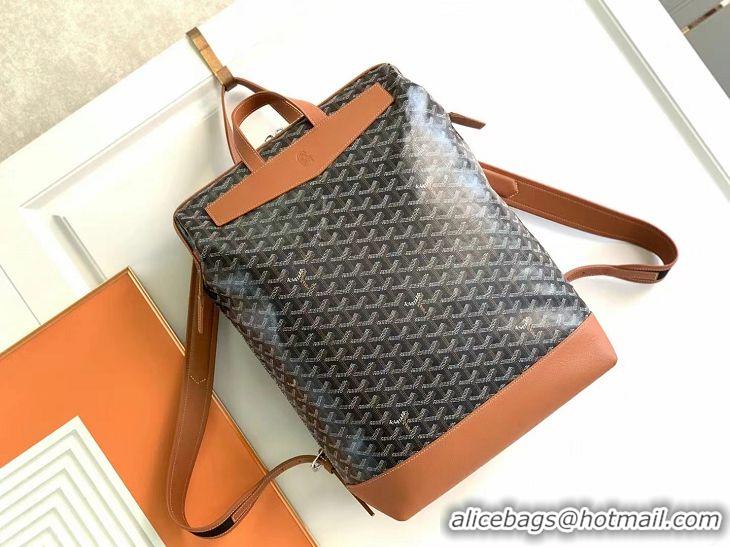 Shop Cheap Goyard Cisalpin Original Backpack 8039 Black And Tan