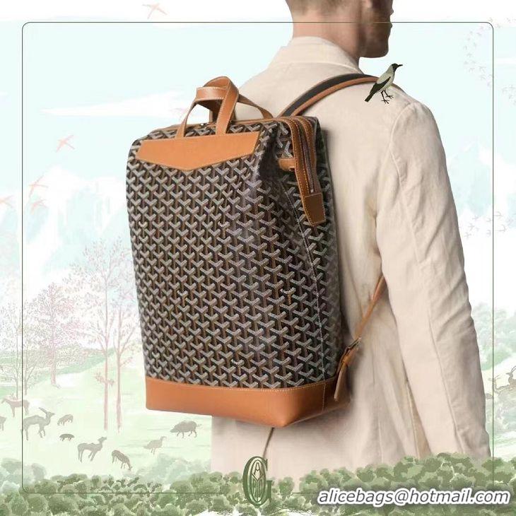 Shop Cheap Goyard Cisalpin Original Backpack 8039 Black And Tan