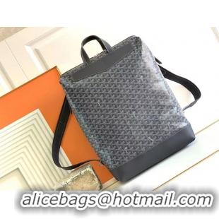 Grade Design Goyard Cisalpin Original Backpack 8039 Dark Grey