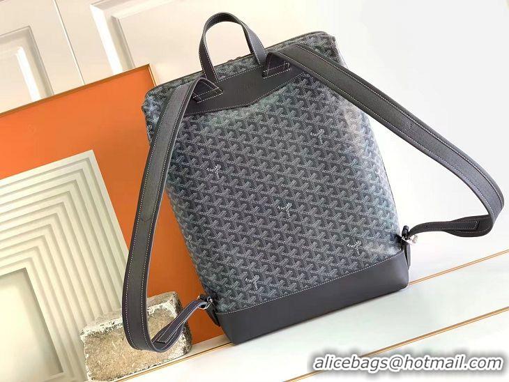 Grade Design Goyard Cisalpin Original Backpack 8039 Dark Grey