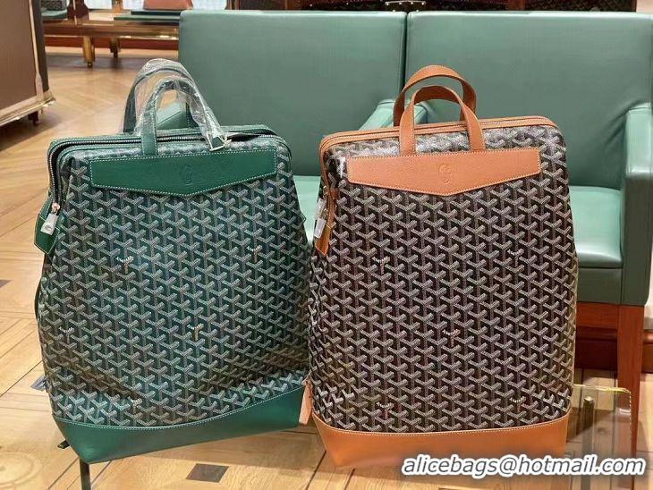 Grade Design Goyard Cisalpin Original Backpack 8039 Dark Grey