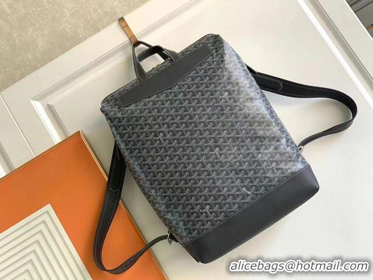 Grade Design Goyard Cisalpin Original Backpack 8039 Dark Grey