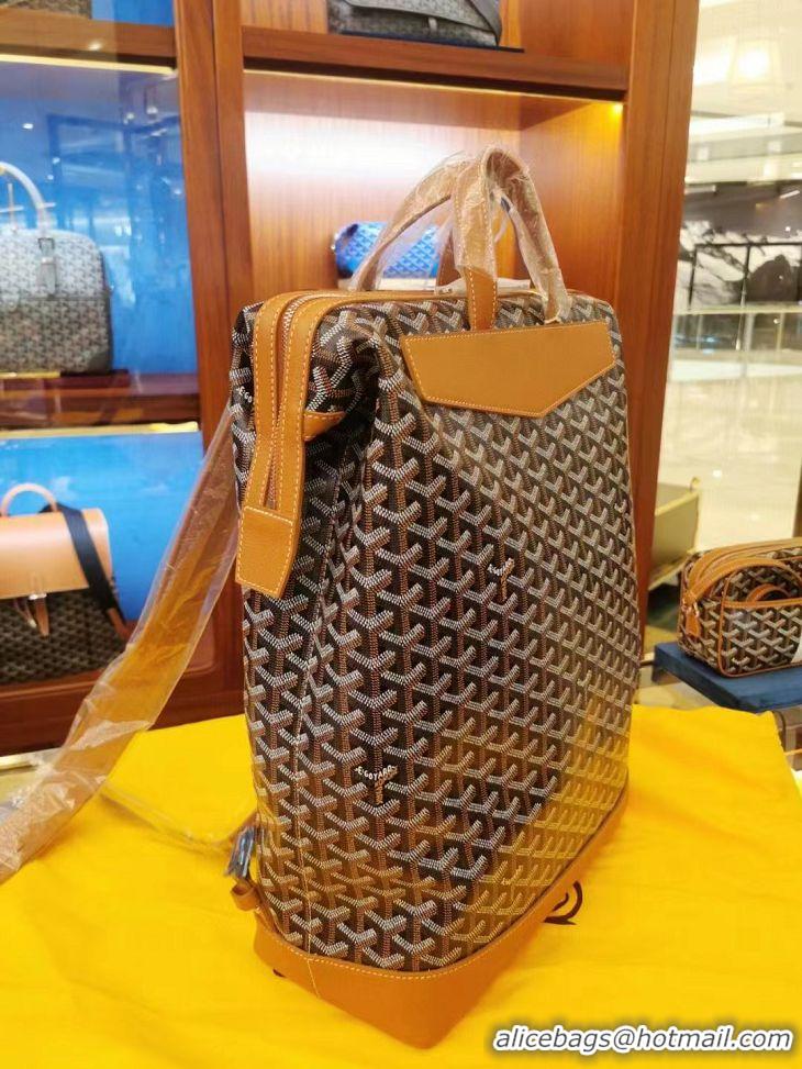 Grade Design Goyard Cisalpin Original Backpack 8039 Dark Grey