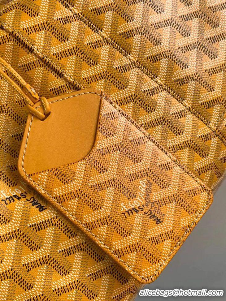 Shop Grade Goyard Original Boeing 55CM Duffle Travel Bag 8000 Yellow