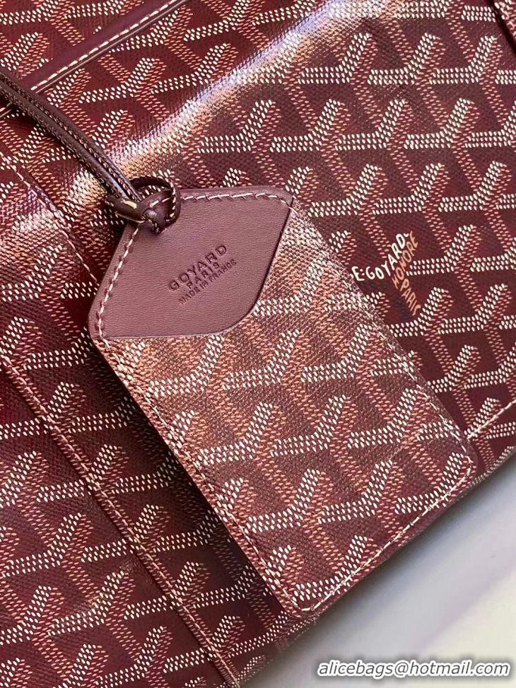 Best Product Goyard Original Boeing 55CM Duffle Travel Bag 8000 Burgundy