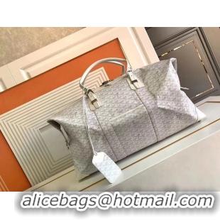 Most Popular Goyard Original Boeing 55CM Duffle Travel Bag 8000 White