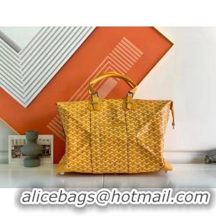 Modern Classic Goyard Original Boeing 45CM Duffle Travel Bag 8001 Yellow