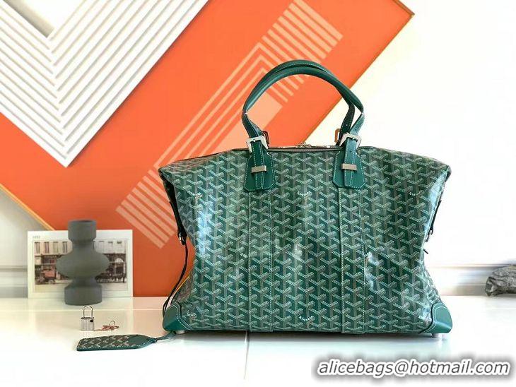 Famous Brand Goyard Original Boeing 45CM Duffle Travel Bag 8001 Green