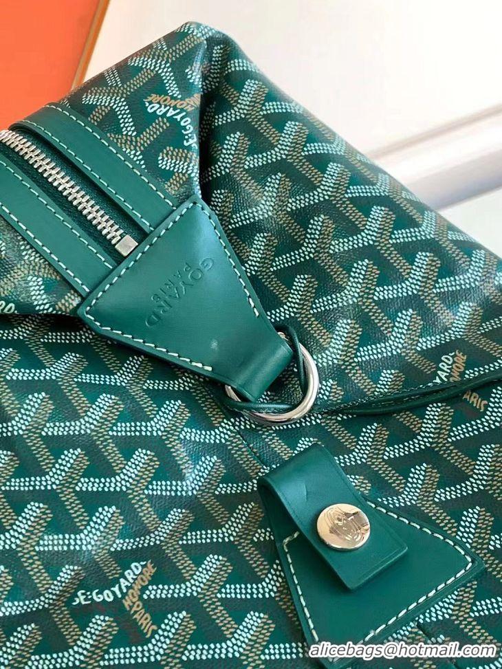 Famous Brand Goyard Original Boeing 45CM Duffle Travel Bag 8001 Green