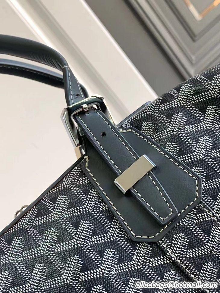 Market Sells Goyard Original Boeing 45CM Duffle Travel Bag 8001 Dark Grey