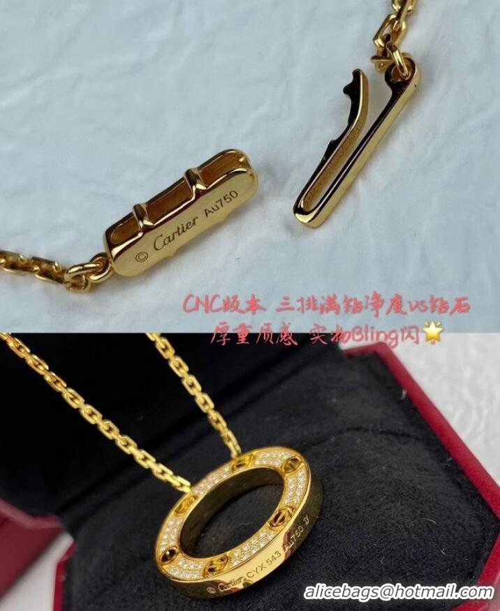 Top Quality Cartier Necklace CE8832 Gold