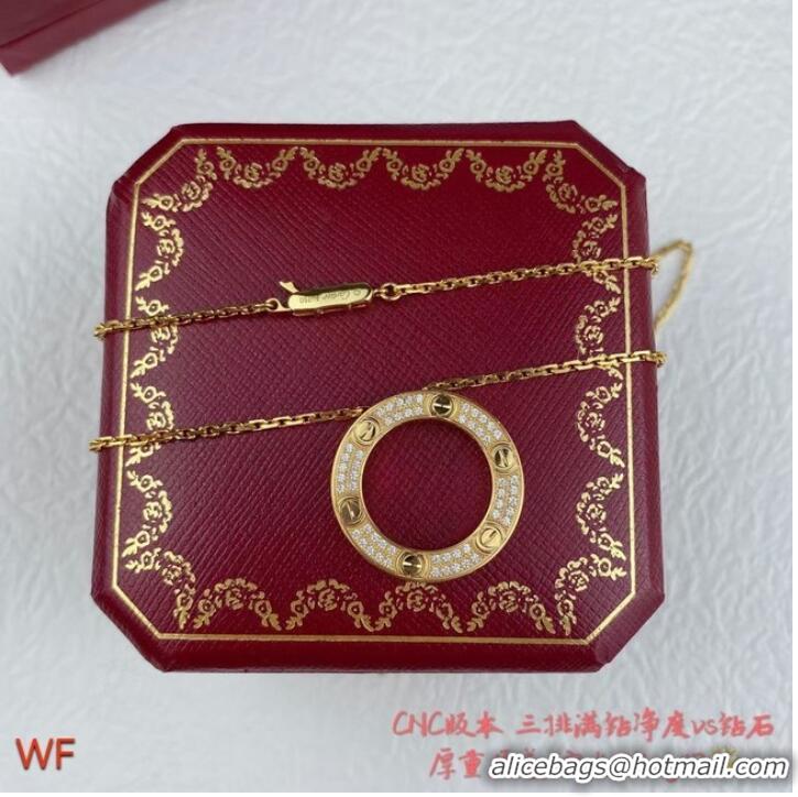 Top Quality Cartier Necklace CE8832 Gold