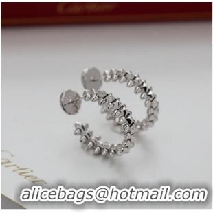 Super Quality Cartier Earrings CE9072 Silver