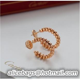 Affordable Price Cartier Earrings CE9072 Rose Gold