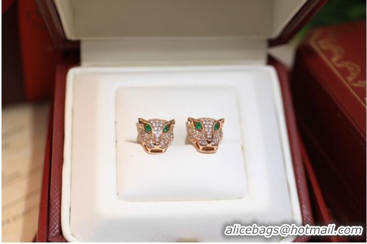 Traditional Discount Cartier Earrings CE9077 Rose Gold