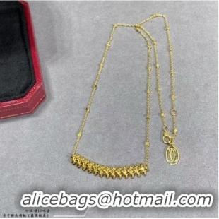 Top Grade Cartier Necklace CE9560 Gold