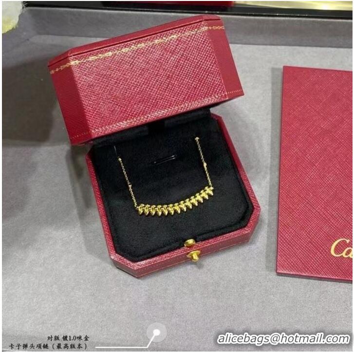 Top Grade Cartier Necklace CE9560 Gold