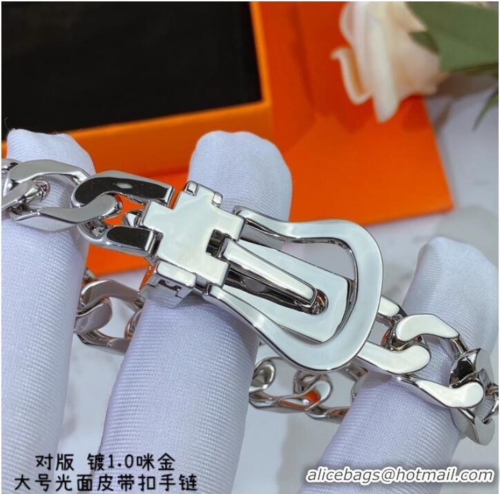 Famous Brand Discount Hermes Bracelet CE7848 Silver