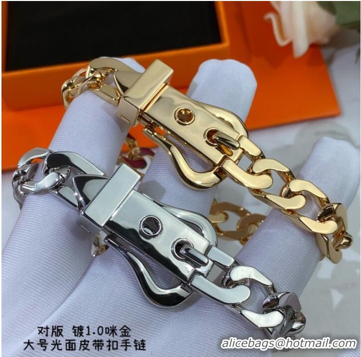 Famous Brand Discount Hermes Bracelet CE7848 Silver