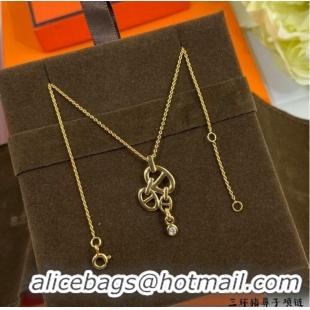 Good Product Hermes Necklace CE7849 Gold