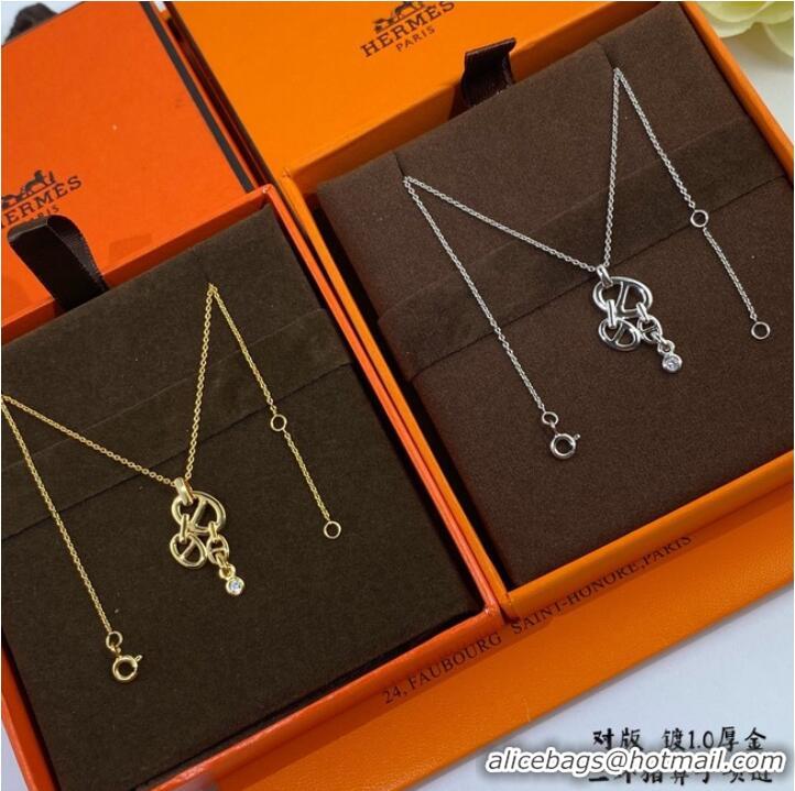 Reasonable Price Hermes Necklace CE7849 Silver